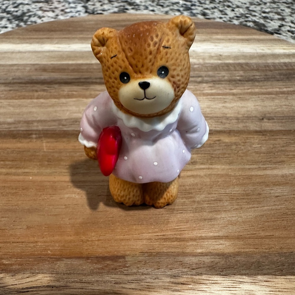 Vintage 1986 Lucy and Me Bear with Heart